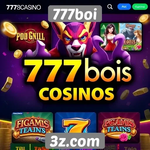 Funcionalidades e jogos oferecidos pela plataforma 777boi