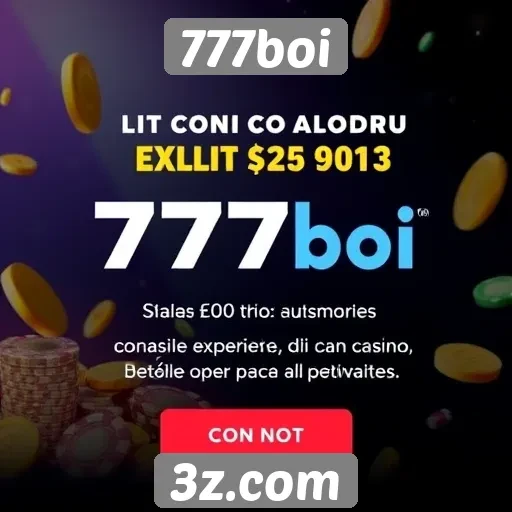 Promoções e bônus disponíveis no 777boi